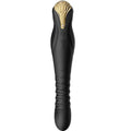 ZALO™ King Thruster Schwarz – Leistungsstarke Stoß- und Vibrations-Sexmaschine – Vibrator Bild 1