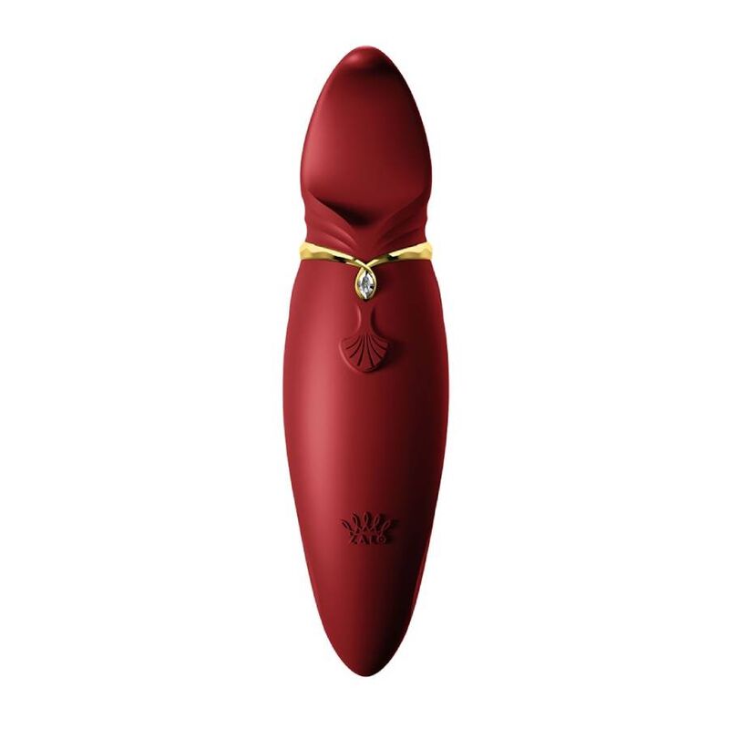 ZALO Hero Pulse Wave Massager – Roter Massager, 4 Vibrationsmodi, Wiederaufladbar, Bodysafe – Massager Vibrator Bild 10