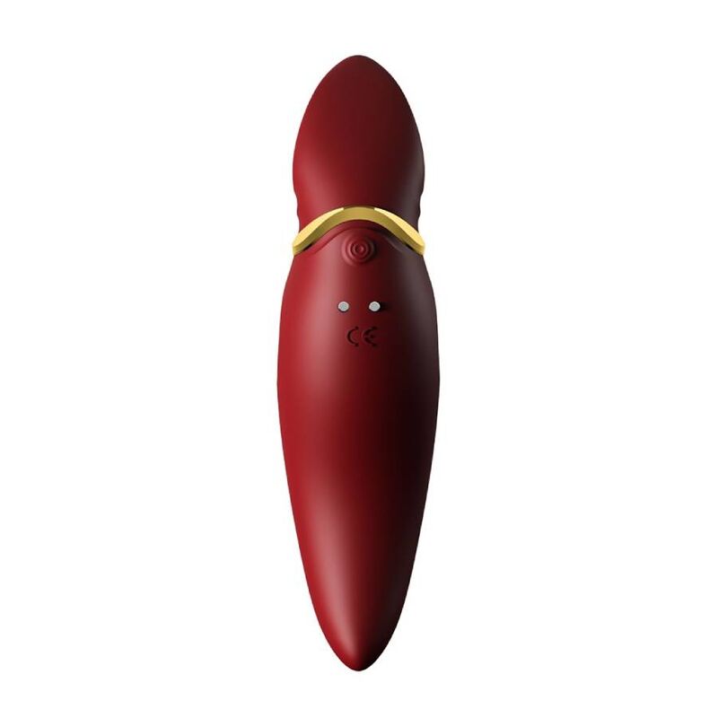 ZALO Hero Pulse Wave Massager – Roter Massager, 4 Vibrationsmodi, Wiederaufladbar, Bodysafe – Massager Vibrator Bild 8