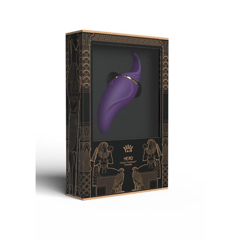 ZALO™ Hero Pulse Wave Massager Purple – Leistungsstarker Vibrator mit 4 Modi – Vibrator Bild 14