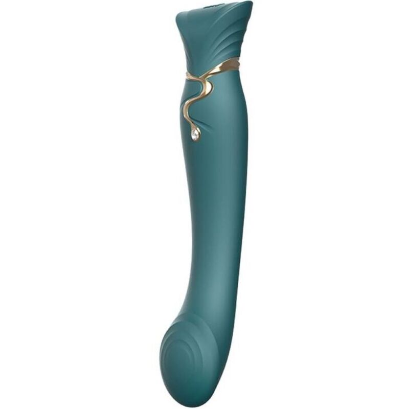 ZALO™ Queen G-Spot Puls Wave Vibe Grün – 8 Vibrationsmodi & Heizfunktion – Vibrator Bild 1