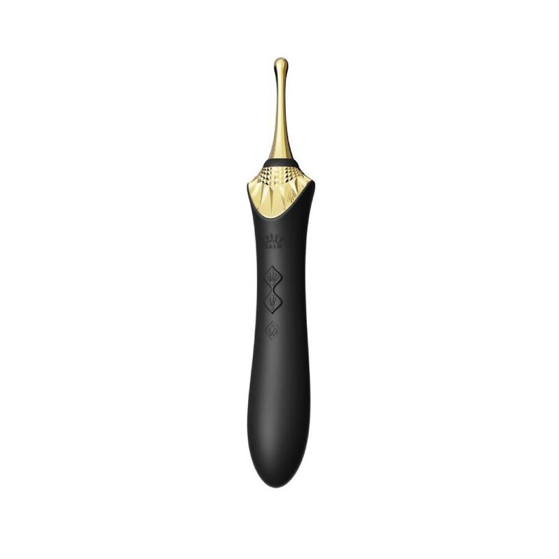 ZALO Bess 2 Clitoral Massager – Vibrator mit Heizfunktion, 8 Modi, Schwarz – Klitorisstimulator Bild 3