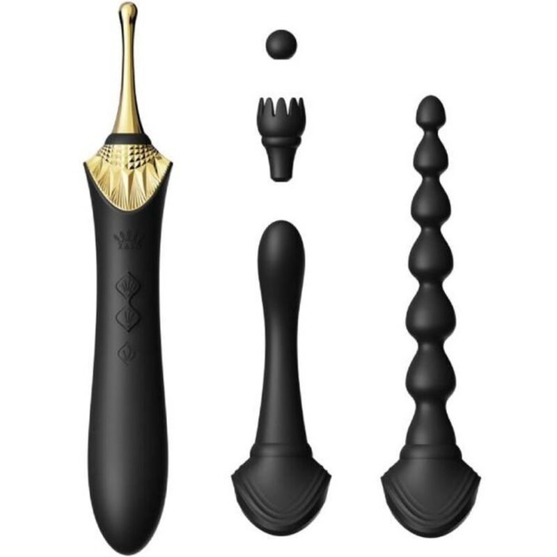 ZALO Bess 2 Clitoral Massager – Vibrator mit Heizfunktion, 8 Modi, Schwarz – Klitorisstimulator Bild 2