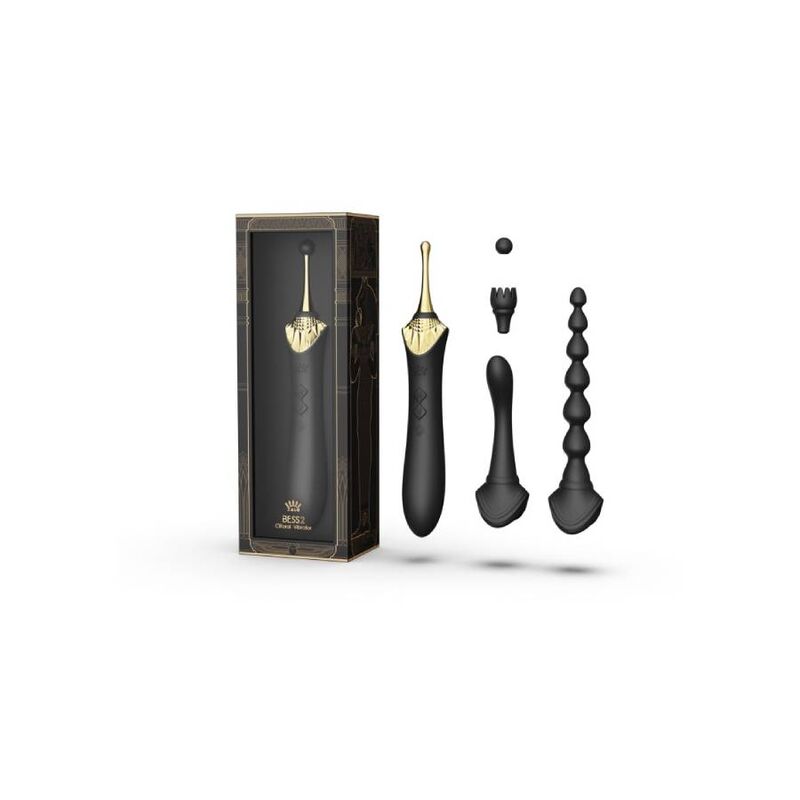 ZALO Bess 2 Clitoral Massager – Vibrator mit Heizfunktion, 8 Modi, Schwarz – Klitorisstimulator Bild 29