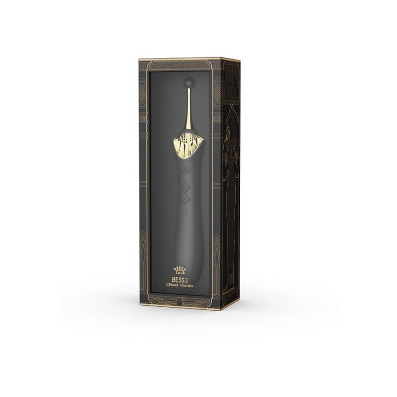 ZALO Bess 2 Clitoral Massager – Vibrator mit Heizfunktion, 8 Modi, Schwarz – Klitorisstimulator Bild 28