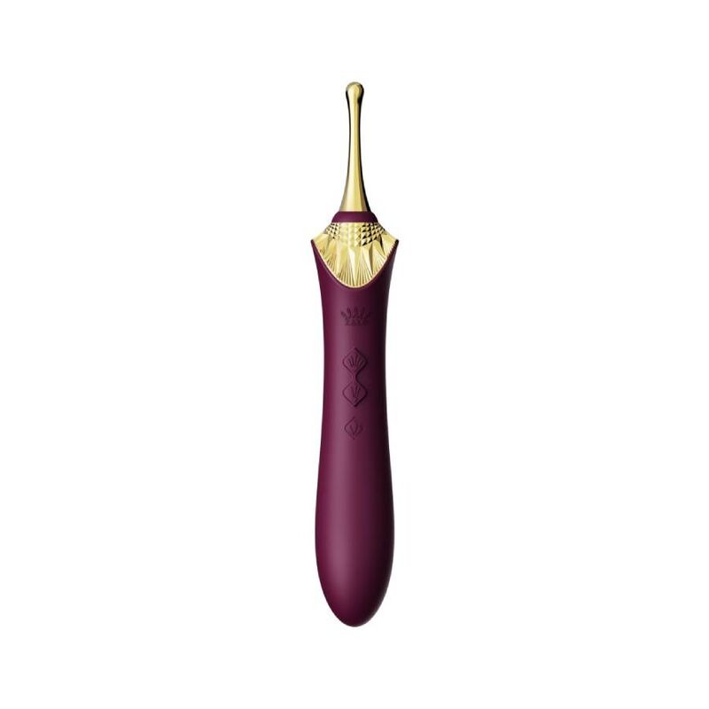 ZALO - BESS 2 CLITORAL MASSAGER PURPLE – Klitorisstimulator Bild 3