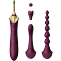 ZALO - BESS 2 CLITORAL MASSAGER PURPLE – Klitorisstimulator Bild 1