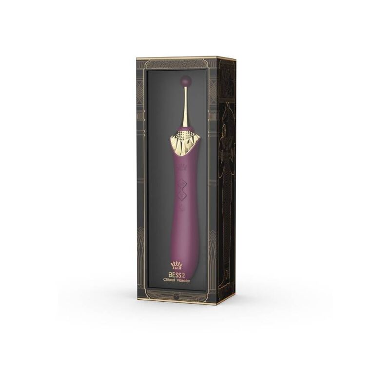 ZALO - BESS 2 CLITORAL MASSAGER PURPLE – Klitorisstimulator Bild 30