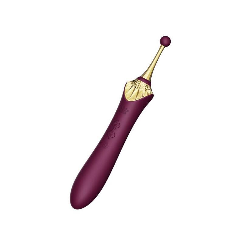 ZALO - BESS 2 CLITORAL MASSAGER PURPLE – Klitorisstimulator Bild 18