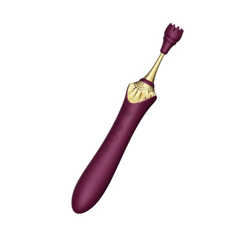 ZALO - BESS 2 CLITORAL MASSAGER PURPLE – Klitorisstimulator Bild 6