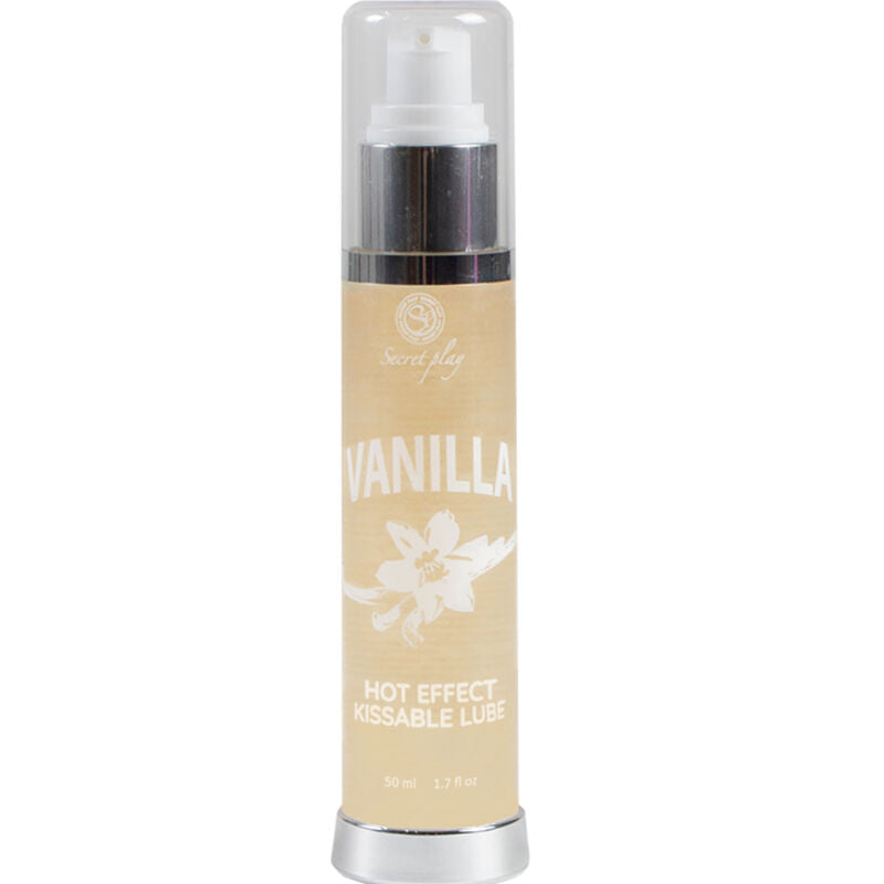 SECRETPLAY - SCHMIERMITTEL 2-1 WÄRMEEFFEKT VANILLE 50 ML für geschmeidige intime Momente