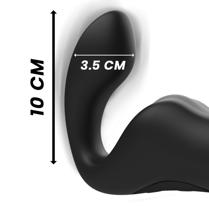 IBIZA - TRGERLOSER VIBRATOR MIT FERNBEDIENUNG UP & DOWN – Vibrator Bild 7