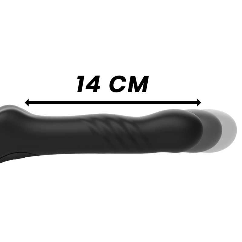 IBIZA - TRGERLOSER VIBRATOR MIT FERNBEDIENUNG UP & DOWN – Vibrator Bild 10