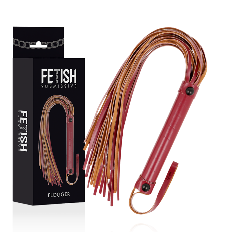 Fetish Submissive Dark Room Peitsche 28 cm – Veganes Leder & BDSM | Secret Pulse Produktansicht und Details