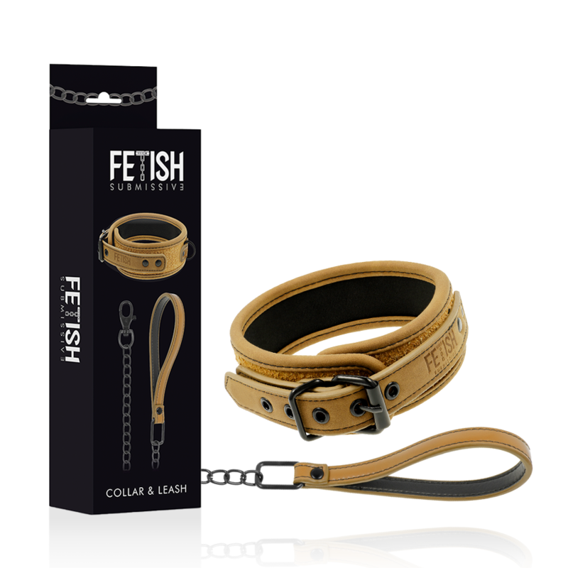 FETISH SUBMISSIVE ORIGEN - MIT NEOPREN GEFÜTTERTE KETTE – BDSM-Zubehör Bild 2