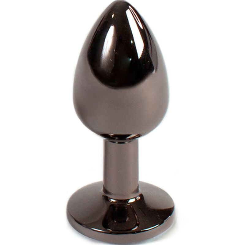 SECRETPLAY - GUNMETAL BUTT PLUG KLEINE GRÖSSE 7 CM Produktansicht und Details
