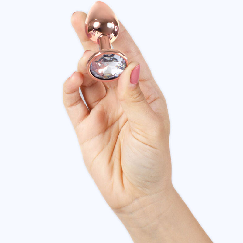 SECRETPLAY - METALL-BUTT-PLUG ROSÉGOLD, KLEINE GRÖSSE 7 CM Analplug diskret online kaufen