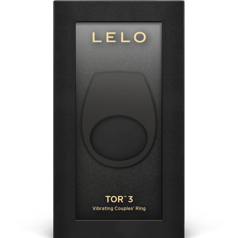 LELO - TOR 3 SCHWARZER VIBRATORRING für intensive Stimulation und Self-Love