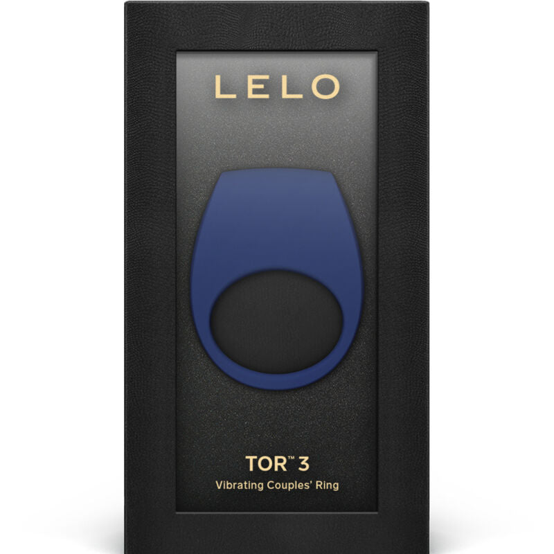 LELO - TOR 3 BLAUER VIBRATORRING für intensive Stimulation und Self-Love