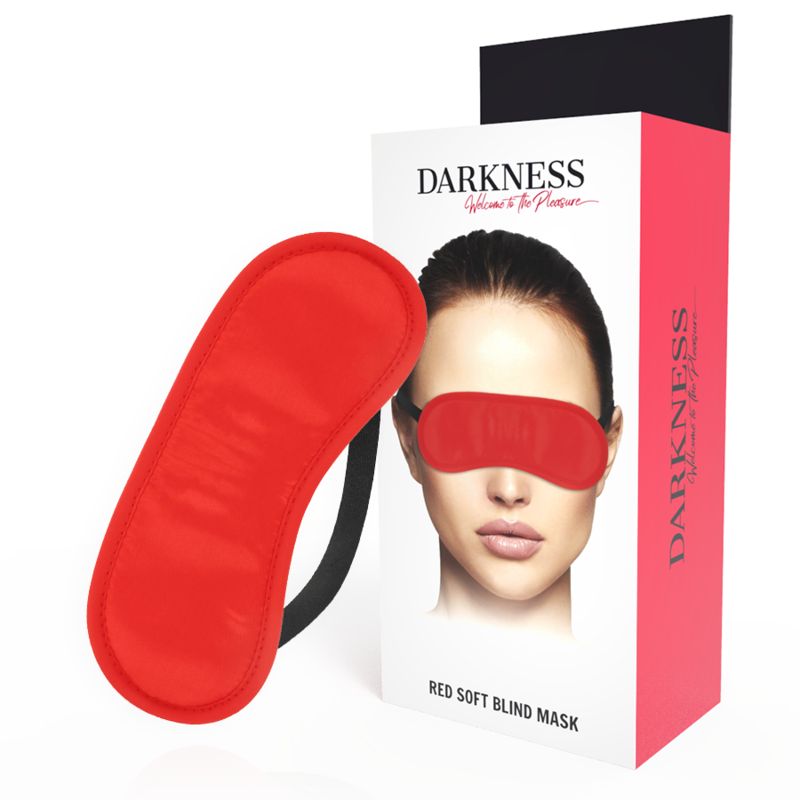DARKNESS - GERADE ROTE MASKE BDSM-Zubehör diskret online kaufen