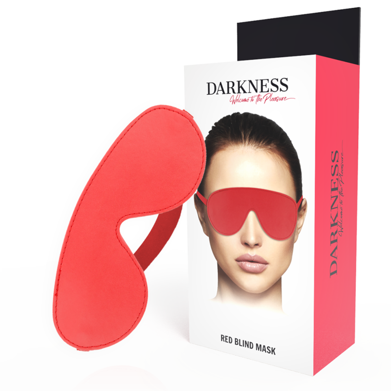 DARKNESS - HOCHWERTIGE ROTE MASKE BDSM-Zubehör diskret online kaufen