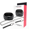 DARKNESS - SCHWARZE HALSKETTE MIT KETTE – Erotik-Schmuck Bild 1