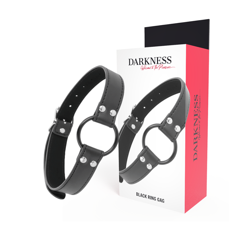 DARKNESS - GAG MIT RINGDURCHMESSER 3,6 CM Ballknebel diskret online kaufen