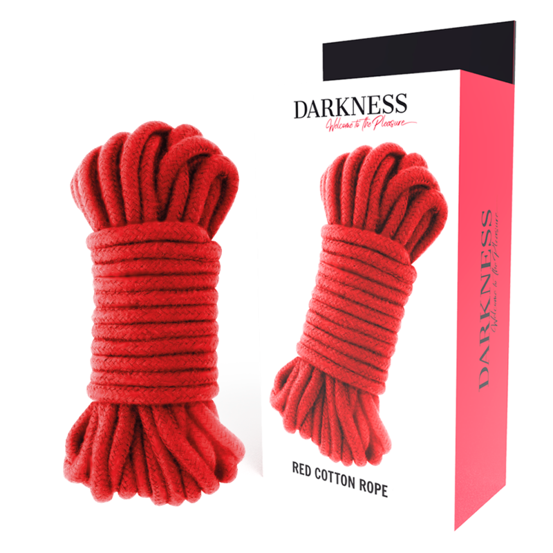 ROTES JAPANISCHES SEIL 10 M – Erotik-Zubehör Bild 1