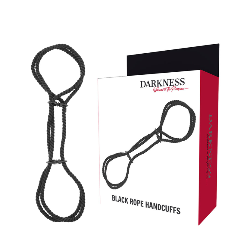 DARKNESS - HANDSCHELLEN ODER KNÖCHEL-HANDSCHELLEN AUS 100 % BAUMWOLLE Bondage-Fessel diskret online kaufen