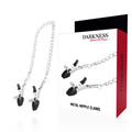 DARKNESS - EINSTELLBARE NIPPELKLEMMEN AUS METALL Nippelklemme diskret online kaufen