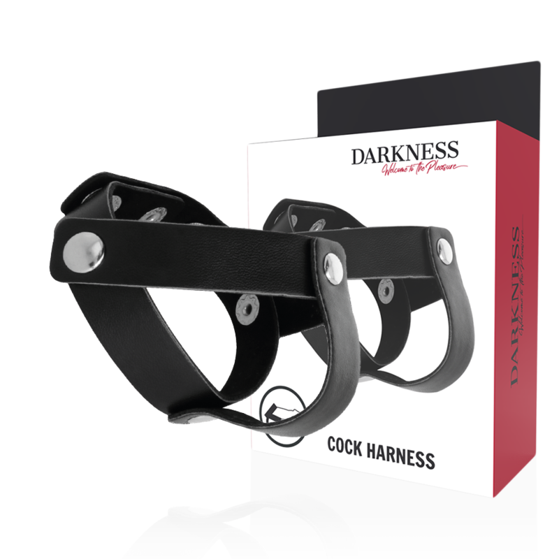 DARKNESS - HAUTRING FÜR PENIS UND HODEN – Penisring Bild 1