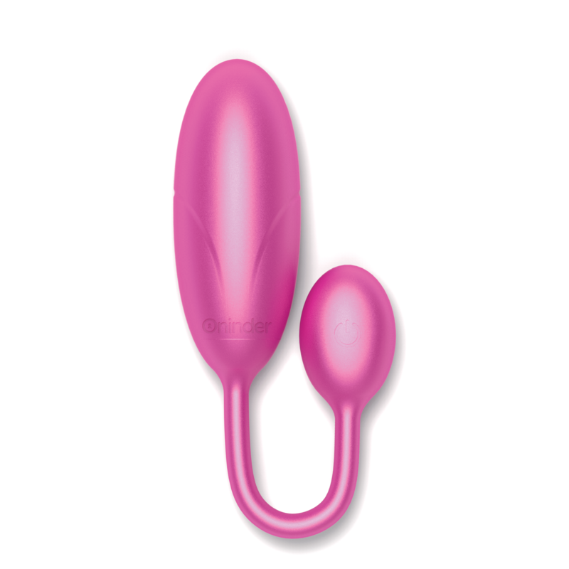 ONINDER - DENVER VIBRATIONSEI ROSA 7 X 2,7 CM KOSTENLOSE APP – Erotik-Zubehör Bild 7