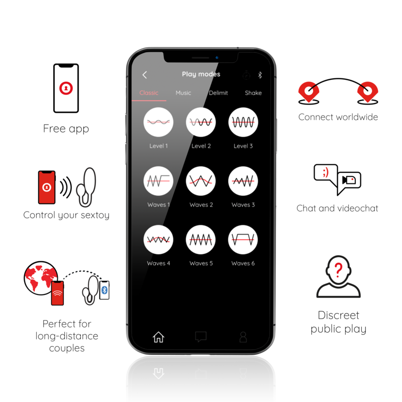 ONINDER™ Tokyo Vibrations-Ei Rosa – App-gesteuert, Wasserdicht & Leise – Erotik-Zubehör Bild 3
