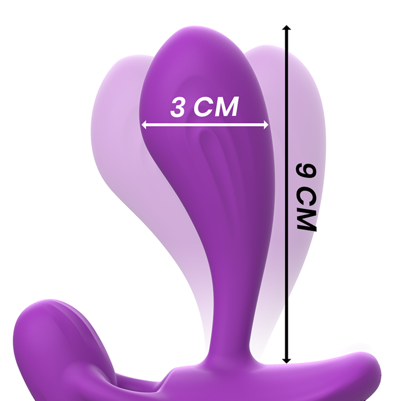 INTENSE - SHELLY PLUG ANAL FERNBEDIENUNG LILA Produktansicht und Details