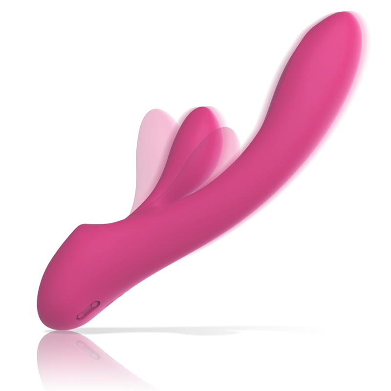 INTENSE Luigi Rabbit Vibrator – Rosa, G-Punkt & Klitoris, Flüssiges Silikon, 10 Vibrationsprogramme – Rabbit Vibrator Bild 4