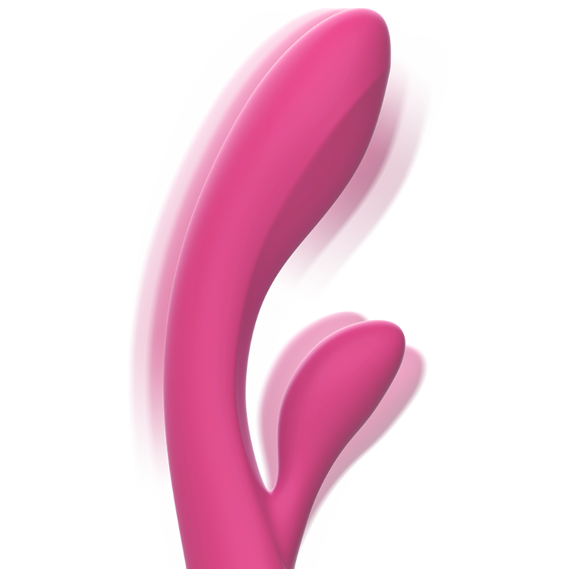 INTENSE Luigi Rabbit Vibrator – Rosa, G-Punkt & Klitoris, Flüssiges Silikon, 10 Vibrationsprogramme – Rabbit Vibrator Bild 6