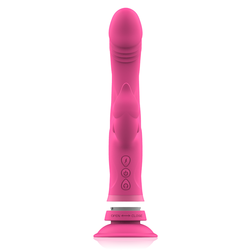 INTENSE Julio Rabbit Vibrator – Rosa, G-Punkt & Klitoris, Silikon, Mehrere Vibrationsmodi – Rabbit Vibrator Bild 9
