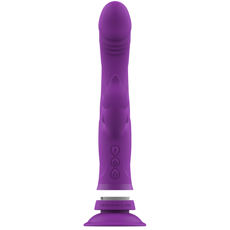 INTENSE Casanova Rabbit Vibrator – Lila, Dreifachmotor, 30 Vibrationsmodi, IPX8, Silikon Rabbit Vibrator diskret online kaufen