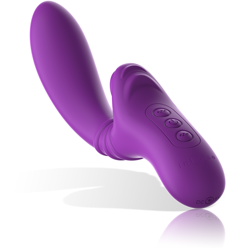 INTENSE - HARRY FLEXIBLER VIBRATOR MIT LILA ZUNGE – Vibrator Bild 8