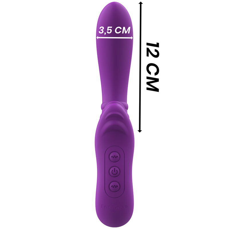INTENSE - HARRY FLEXIBLER VIBRATOR MIT LILA ZUNGE – Vibrator Bild 6