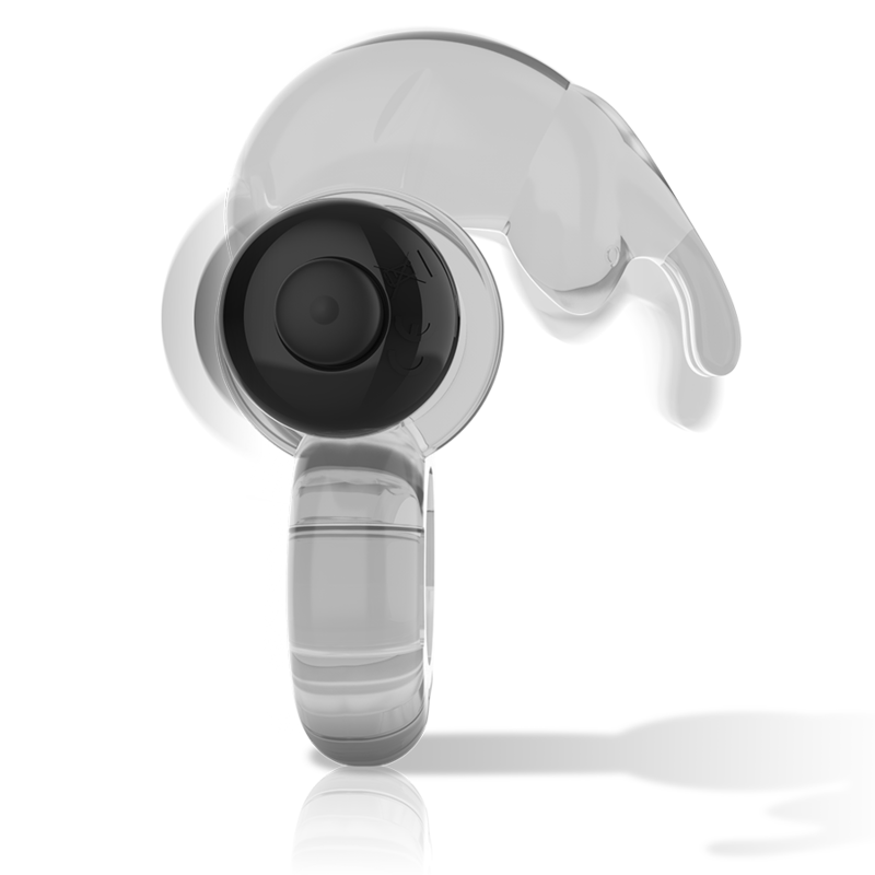 Intense Transparenter Rabbit Vibrationsring – Vibrierend, wasserdicht, Blutstaueffekt Produktansicht und Details
