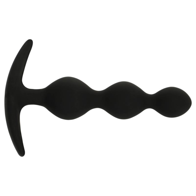 BLACK&SILVER - RUPERT ANALKUGELKETTE 10 CM für sinnliche und diskrete Momente