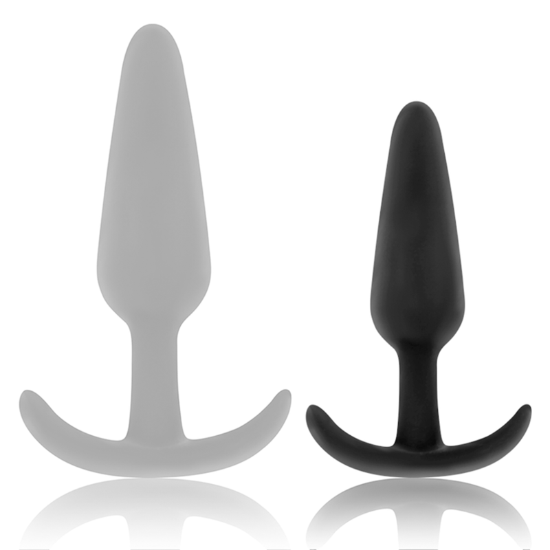 BLACK&SILVER - HANSEL SILIKON-ANALSPLUG MIT KLEINEM GRIFF bei Secret Pulse im Erotikshop