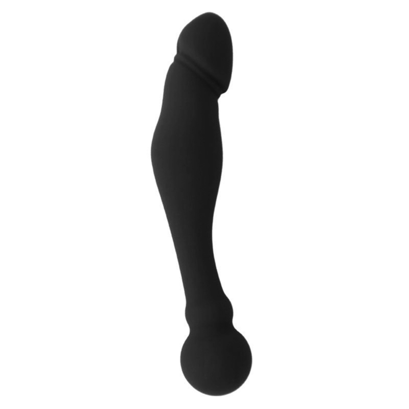BLACK&SILVER - KARL G-PUNKT-STIMULIERENDER DILDO 18 CM für sinnliche und diskrete Momente