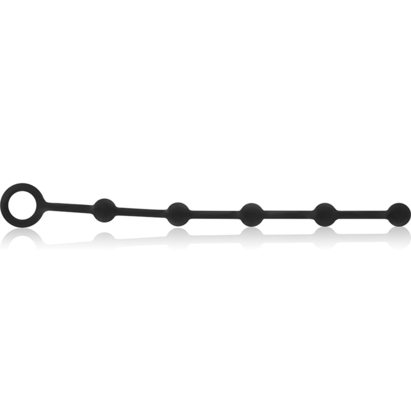 BLACK&SILVER - KORG ANAL ROSENKRANZ SILIKON INITIATION 21 CM Anal-Toy diskret online kaufen