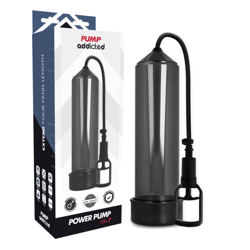 PUMP ADDICTED - RX7 SCHWARZ – Erotik-Zubehör Bild 1