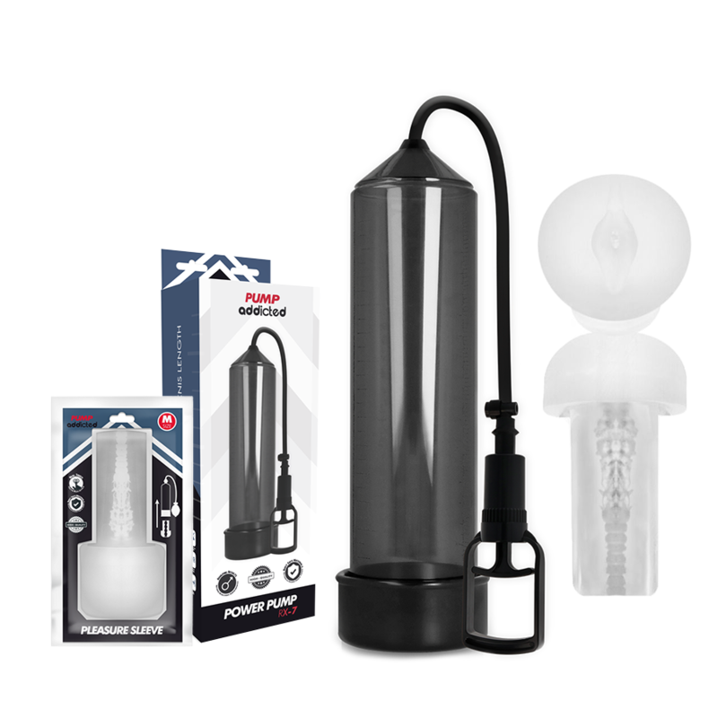 PUMP-SÜCHTIG - RX7 SCHWARZ MIT MASTURBATOR Produktansicht und Details