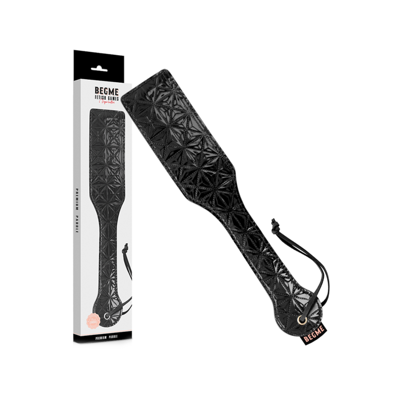 BEGME - BLACK EDITION PADDEL AUS VEGANEM LEDER – Erotik-Zubehör Bild 2