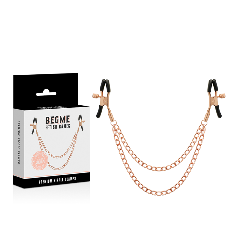 BEGME - BLACK EDITION PREMIUM NIPPELKLEMMEN DER BLACK EDITION Produktansicht und Details