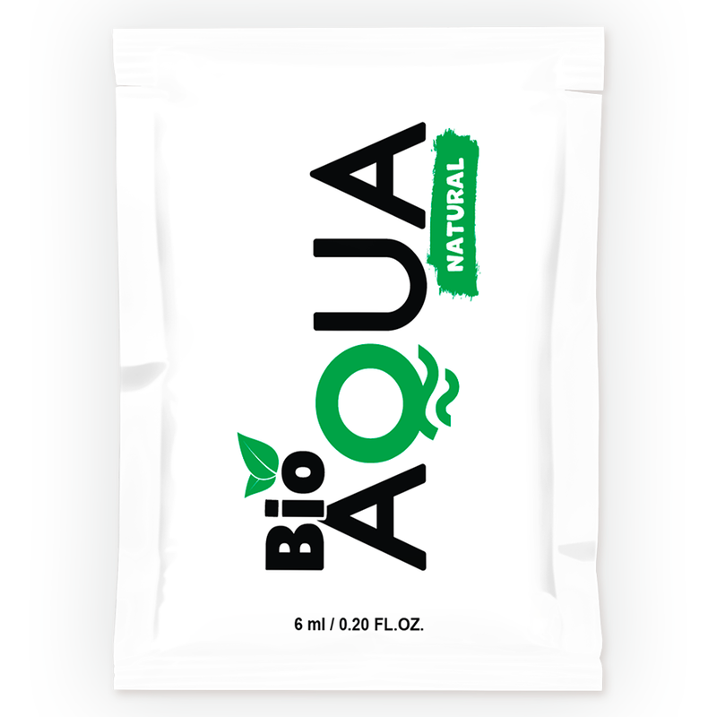 BIOAQUA - SCHMIERMITTEL AUF WASSERBASIS, NATÜRLICHE ZUTATEN, 6 ML wasserbasiertes Gleitgel diskret online kaufen